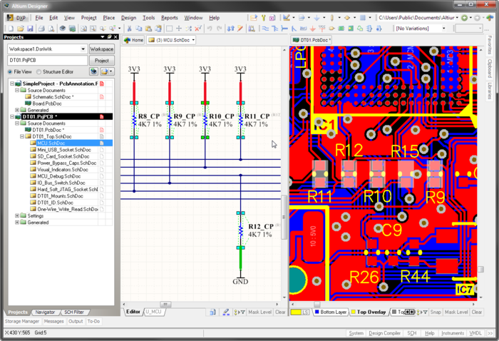 Project Navigation | Online Documentation for Altium Products