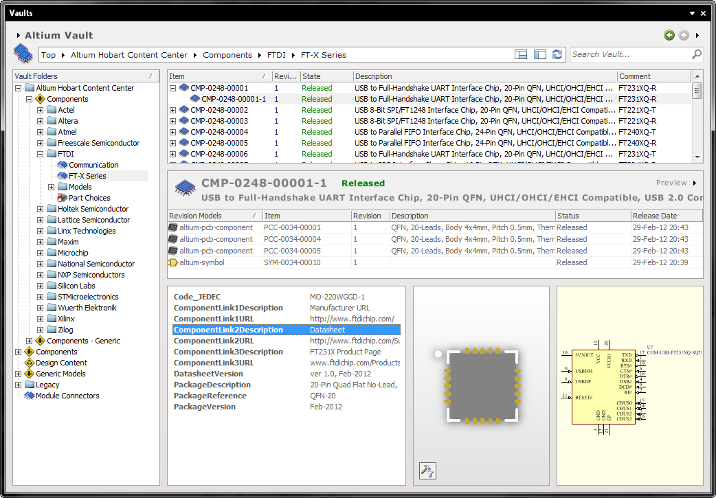 Altium designer обновить компонент на схеме из библиотеки